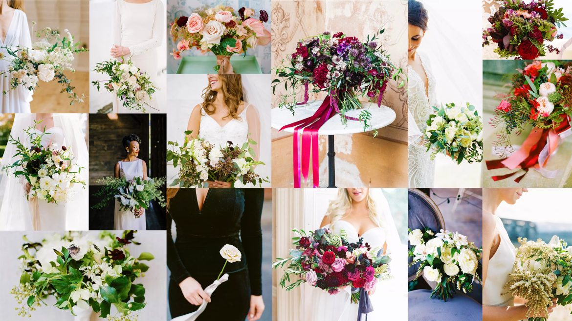 From Crimson Red Blooms To Festive Greenery: Gorgeous Winter Wedding Bouquets Ideas