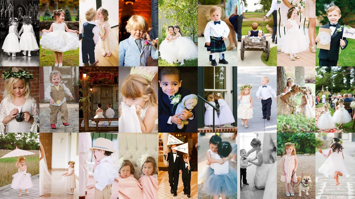 How To Photograph Kids At Wedding – Some Poses And Ideas